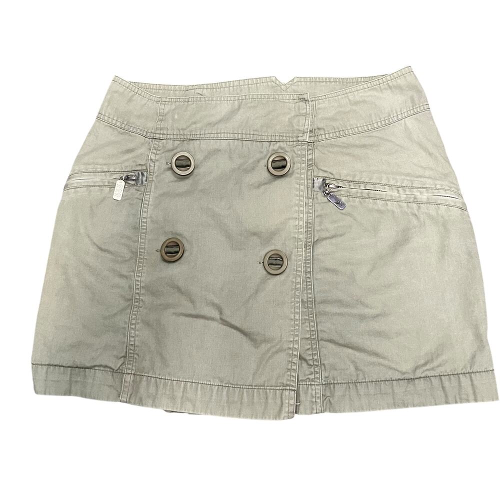 Three Stones Women's Green Cargo Skirt Size Large